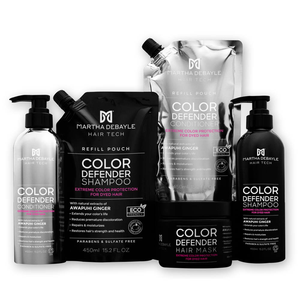 Dyed hair - products