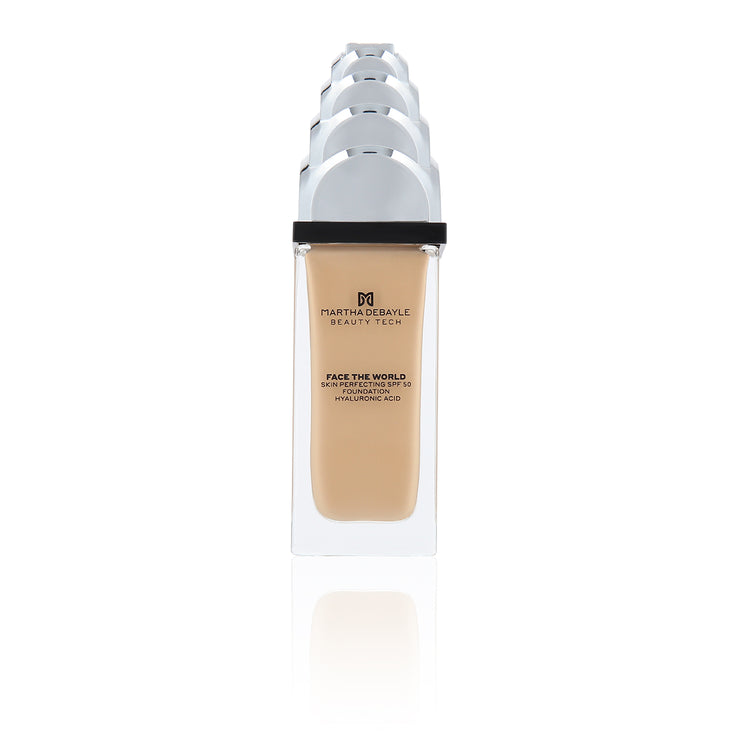 FACE THE WORLD FOUNDATION SPF 50