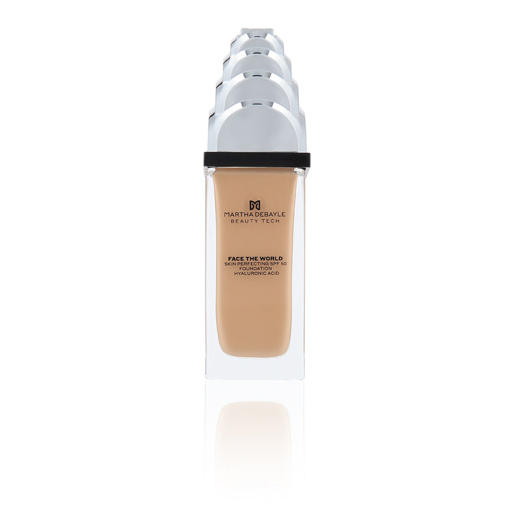 FACE THE WORLD FOUNDATION SPF 50