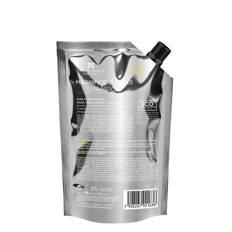 MAGNIFICENT CURLS SHAMPOO REFILL POUCH 450ML